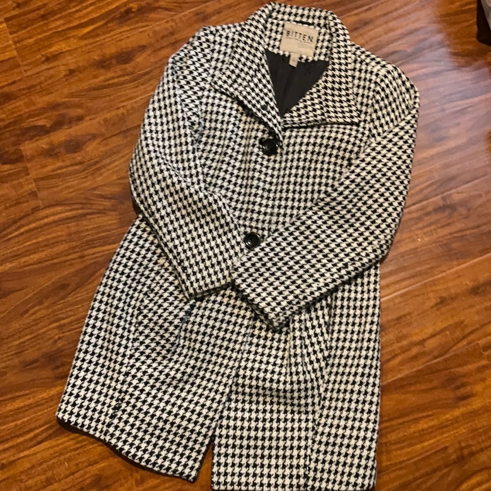Houndstooth Coat